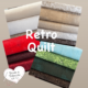 tessuti retro quilt