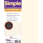 Simple Foundations Translucent Vellum Paper