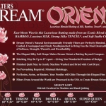 Dream Orient - imbottitura in fibre naturali