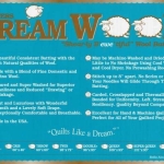 Dream Wool - imbottitura 100% lana merino