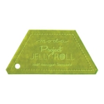 Jelly Roll Half Hexagon Ruler