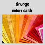 tessuti grunge colori caldi